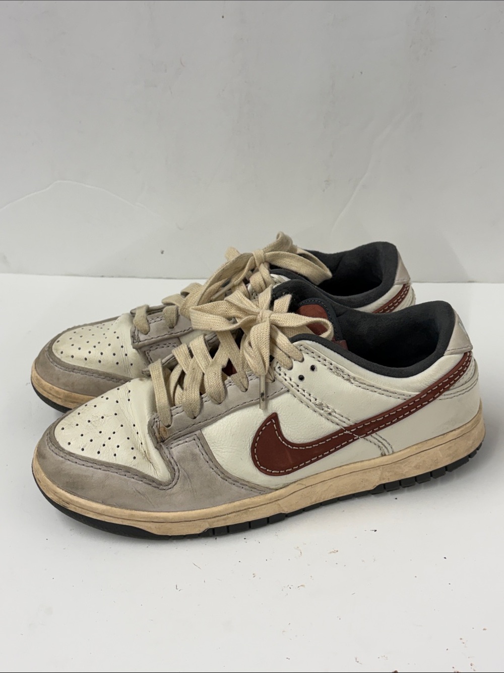Used Nike Dunk Low 'Dark Pony Soft Pearl Women’s Size 9
